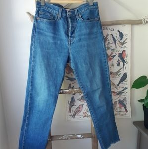Levi's wedgie jeans